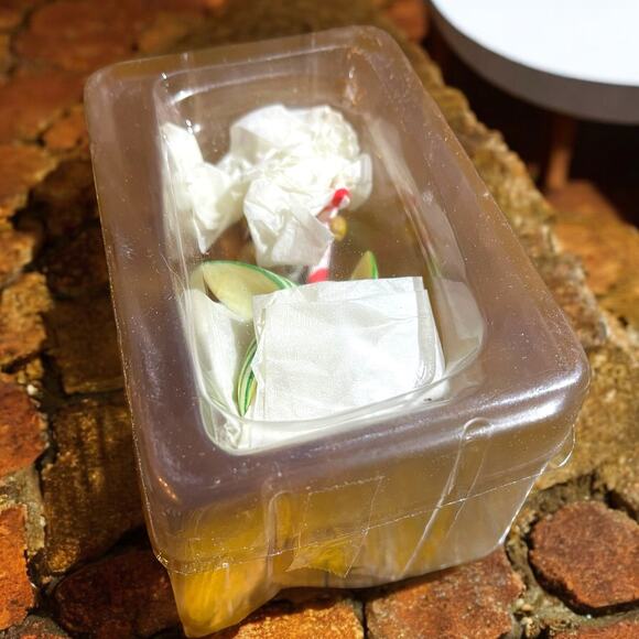 NIB Enesco Merry Mailman Christmas Holiday Ornament Mail Carrier Pinwheel Vintge - Picture 11 of 12